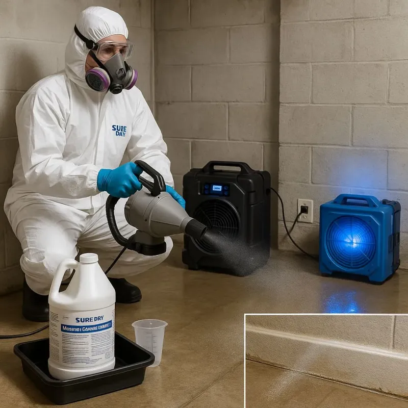 Sanitization and Odor Removal process in Village Shires, PA