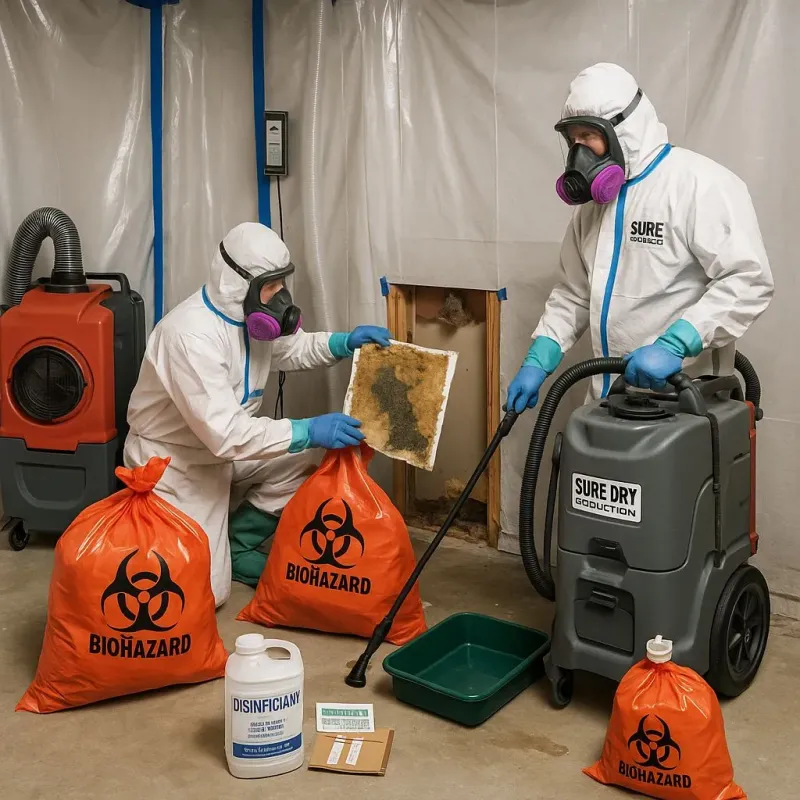 Contaminated Water Handling Protocols process in Village Shires, PA