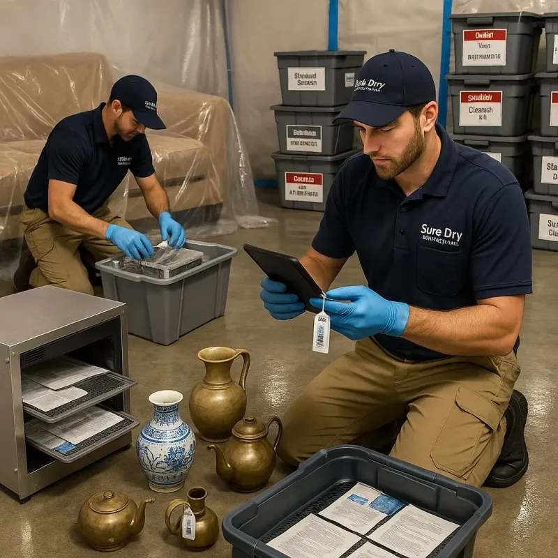 Content Protection and Restoration process in Village Shires, PA