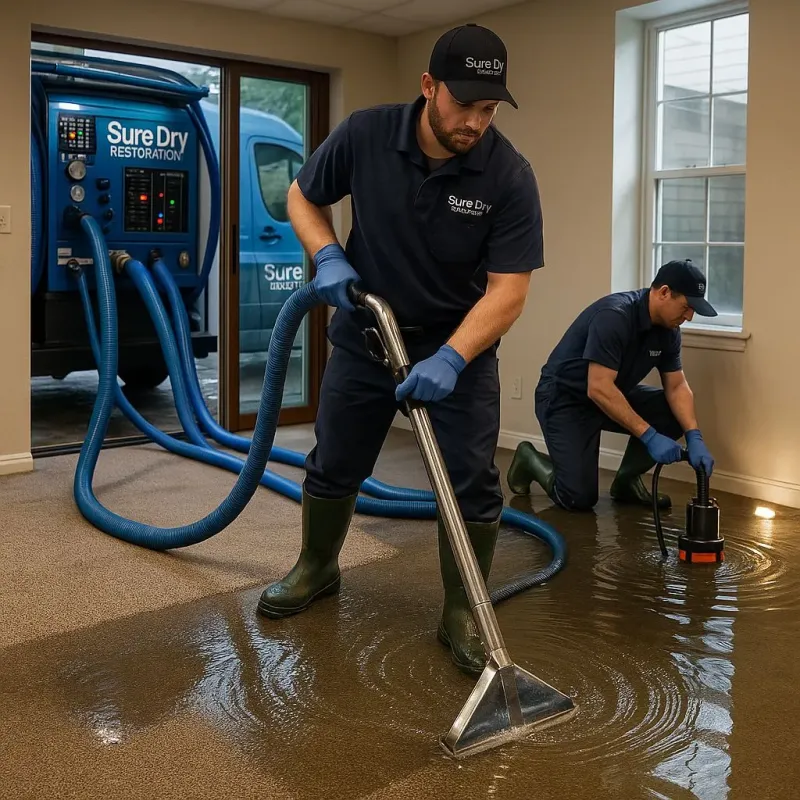 Water Extraction and Removal process in Village Shires, PA